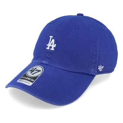 Bild av 47 Brand MLB Blå unconstructed Keps Los Angeles Dodgers Base Runner Clean Up Blue/White Adjustable @ Hatstore