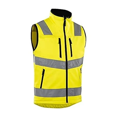 Bild av VARSELVÄST 3049 2517 SOFTSHELL VARSELGUL XXL Beijerbygg Byggmaterial