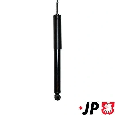 Bild av JP GROUP 1352102600 Amortisseur Essieu arrière Pression de gaz Système monotube Jambe suspension Goujon en haut, Bossage bas