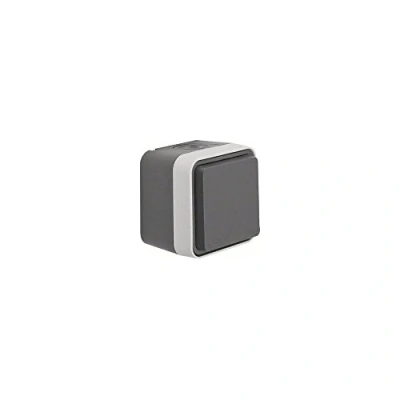 Bild av Berker 47403515 Schuko AP Uttag, 1 Grå