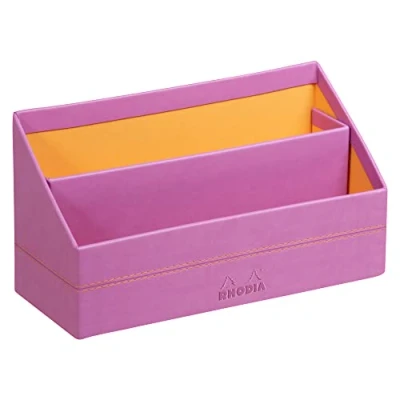 Bild av Rhodia 318941C Brevfack (10 x 25 31 cm, perfekt för din organisation, konstläder, elegant, praktisk), 1 st, lila