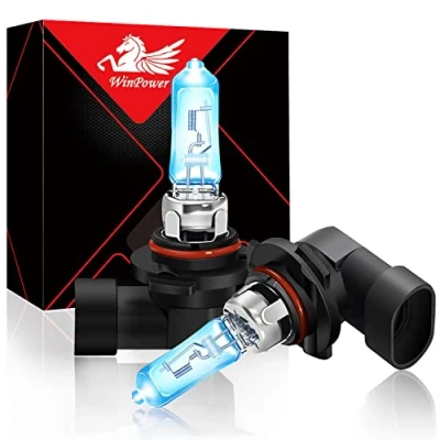 Bild av WinPower Hir2 / 9012 Halogenstrålkastarlampor 55W 5000K varmvit lampa 12V bilens främre lampor, 2 delar
