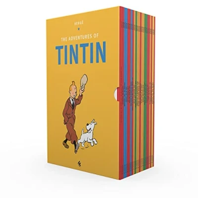 Bild av The Adventures of Tintin Paperback Boxed Set