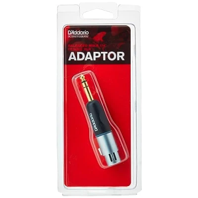 Bild av Planet Waves PW P047AA 0,22 tum hane balanserad till XLR hona adapter