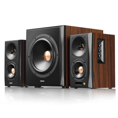 Bild av Edifier S360Db 2.1 Kontrollhögtalare Och Subwoofer Högtalarsystem Bluetooth V4.1 Aptx Trådlöst Ljud För Arbetsrum, Vardagsrum Små Rum