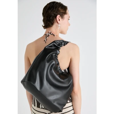 Bild av Gina Tricot   Gathered tote bag   Axelremsväskor   Svart   ONESIZE   Dam