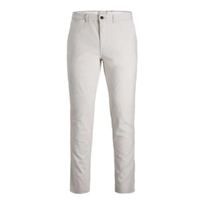 Bild av JACK&amp;JONES Jpstmarco Jjdave Linen Fr, Vitpeppar, 29W x 34L