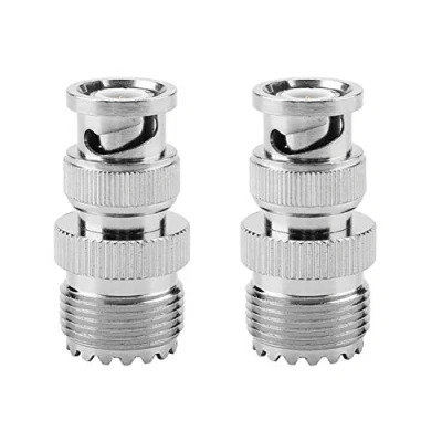 Bild av Akozon 2 st BNC hankontakt till UHF SO239 PL 259 honkontakt RF koaxialadapter
