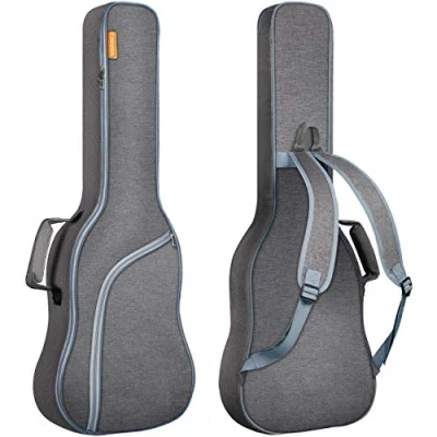 Bild av CAHAYA Elektrisk gitarrväska elgitarr Gig Bag, GRÅ, Large, väska