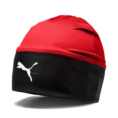 Bild av Puma Erwachsene LIGA Beanie Mütze, Red Black, OSFA, Black