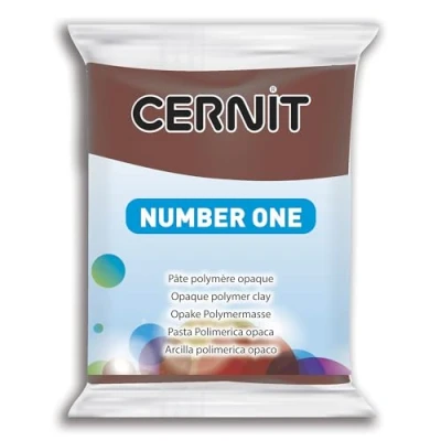 Bild av Creativ Company Cernit Modeling Clay Brown 56 grams