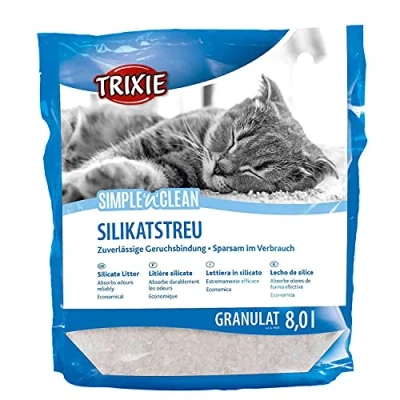 Bild av Trixie Simple&#039;n&#039;Clean Silikat Kattsand 8L