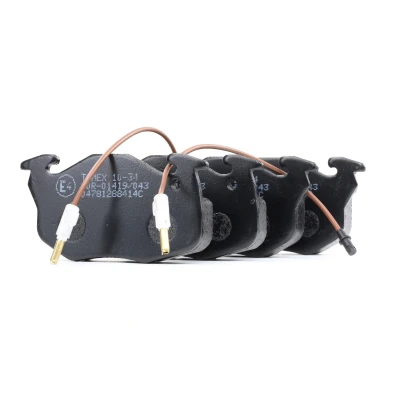 Bild av TOMEX brakes TX 10 34 Jeu de plaquettes frein Essieu avant contact signal d&#039;usure inclus avec accessoires RENAULT: CLIO 1, MEGANE 1