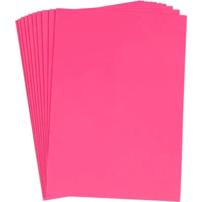 Bild av Creativ Company EVA Foam Sheets Pink A4 10pcs.