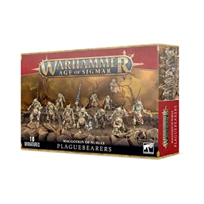 Bild av Games Workshop 100784199 i Daemons of Nurgle Plaguebearers plastkit