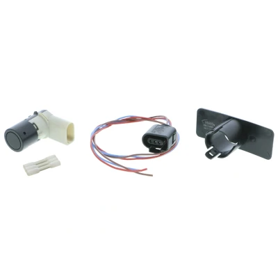 Bild av VEMO V10 72 10808 Capteurs De Recul avant et arrière noir Récepteur à ultrasons AUDI: A6 C6 Avant, A8 D3, Allroad, VOLKSWAGEN: Multivan 5 (7HM