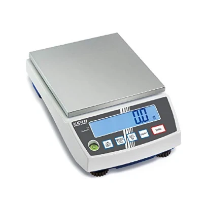 Bild av KERN precisionsvåg PCB 6000 1 (laboratorievåg, vägplatta 150 x 170 mm, vägområde max. 6 000 g, läsbarhet 0,1 reproducerbarhet linjäritet 0,3 g)