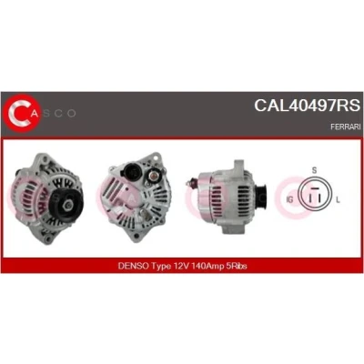 Bild av CASCO CAL30186AS Generator 12V 85A FIAT: Strada Pick up, Punto II Hatchback, Stilo Hatchback