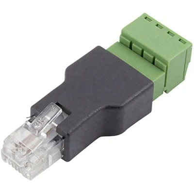 Bild av TRU COMPONENTS RJ 11 terminaladapter FL 29 kontakt, rak polnummer 6P4C 1 st