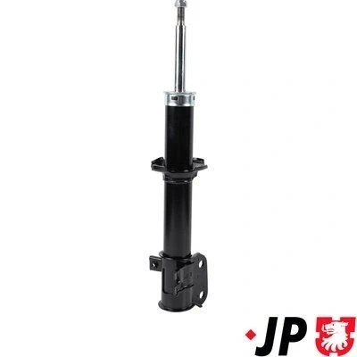 Bild av JP GROUP 1242104070 Amortisseur Essieu avant gauche Pression de gaz Système bitube Jambe suspension Goujon en haut OPEL: Agila A