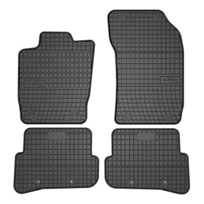 Bild av FROGUM 0734 Ensemble de tapis sol Caoutchouc avant et arrière 4 noir