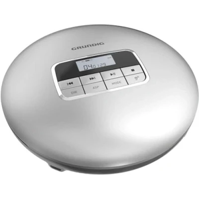 Bild av Grundig GCDP 8500, bärbar CD spelare, silver/svart