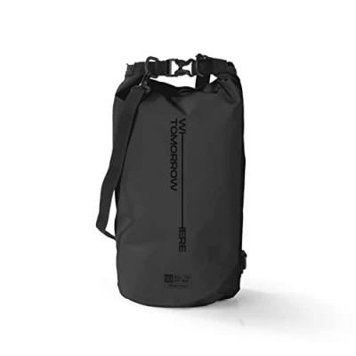 Bild av #DoYourOutdoor Dry Bag väska Vattentät ryggsäck &amp; packsäck 2 l 5 10 20 30 torrväska i stilar och många färger Perfekt för båt, kajak, fiske camping, svart, 10L,