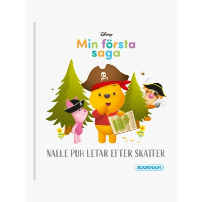 Bild av Min första saga Nalle Puh letar efter skatter