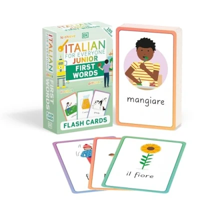 Bild av Italian for Everyone Junior First Words Flash Cards