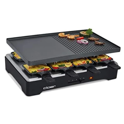 Bild av Cloer 6446 Raclette/grill 1.2 kW svart