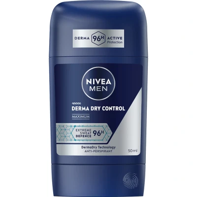Bild av NIVEA Derma Dry Control Maximum Stick For Men 50 ml