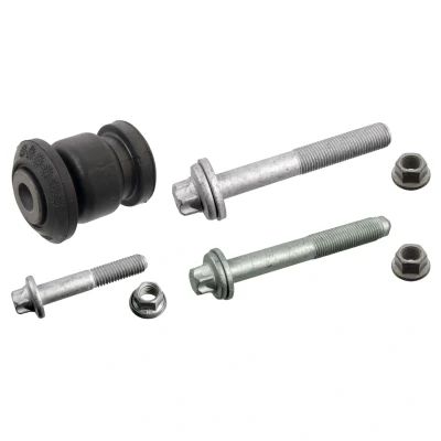 Bild av FEBI BILSTEIN 175460 Silent Bloc de Triangle avec kit vis, écrou avant, Essieu avant gauche, droit Caoutchouc JEEP: Renegade SUV
