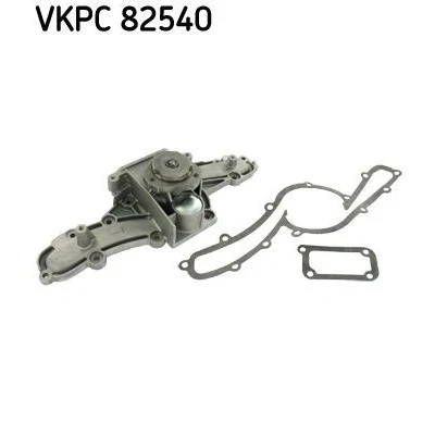 Bild av SKF VKPC 82540 Pompe à eau avec joints goujon fileté Fonte pour système dentrainement courroie trapézoïdale nervures ALFA ROMEO: GTV, Spider