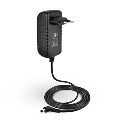 Bild av LEICKE strömförsörjning 9V 2A Dymon Omvänd polaritet +( ) Laddare 18W för Dymo LabelManager LM 160 etikettskrivare och Letratag LT 100T 100H Skrivare, skanner, switch, router