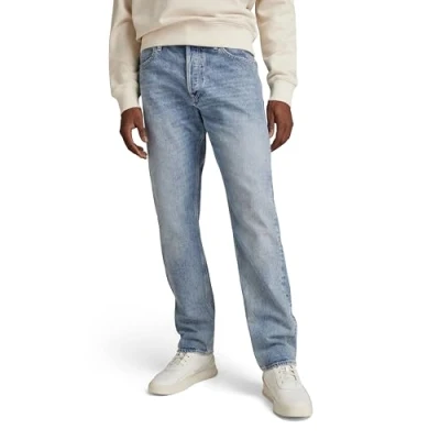 Bild av G STAR herr Jeans Triple A Regular Straight Jeans, Blå (Sun Faded Air Force Blue D19161 c967 c947), 32W / 36L
