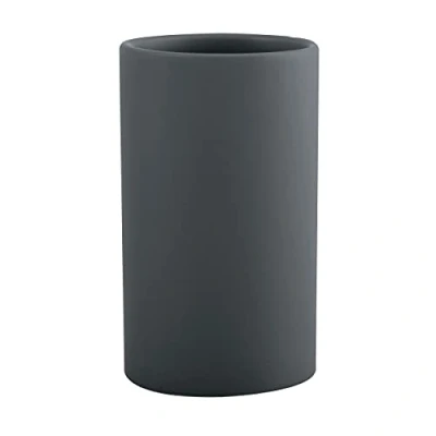Bild av Spirella Tandborstkopp tandborsthållare keramiskt rör 7 x 11,5 cm grå matt
