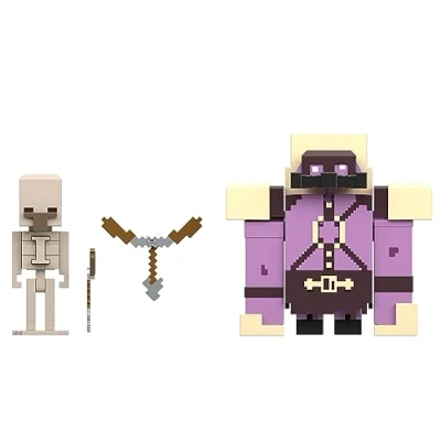 Bild av Minecraft Legends Pigmadillo vs Skeleton