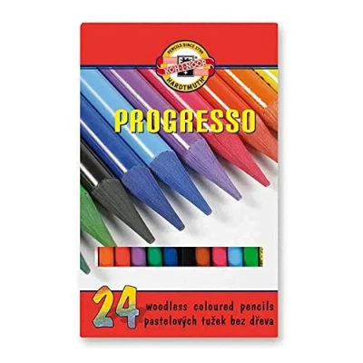 Bild av KOH I NOOR Progresso trälöst färgat pennset (set med 24)