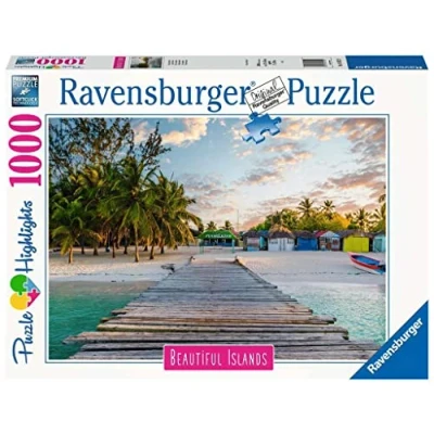 Bild av Ravensburger Caribbean Island 1 000 bitar pussel för vuxna och barn i åldern 12 år uppåt