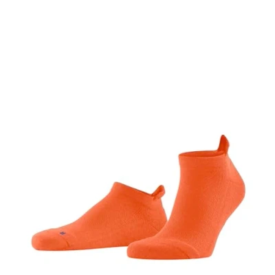 Bild av Falke, unisex, Cool Kick sneakers, sneakerstrumpor, snabbtorkande, ventilerande, hållbart funktionellt material, lätt stoppning, plyschsula, kylande bekväm, sportig, platt söm, 1 par, Orange (Orange
