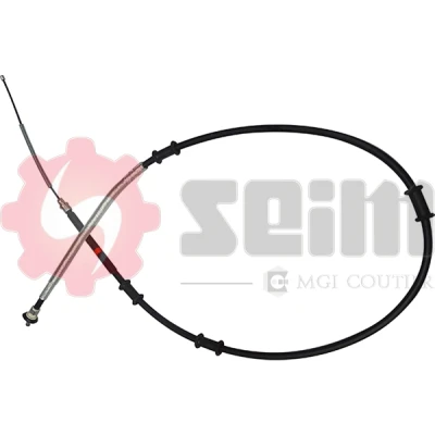 Bild av SEIM 554912 Câble De Frein arrière gauche, droite 1850/1567 FIAT: Doblo II Van / Break, OPEL: Combo D Break