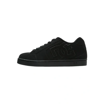 Bild av DC Shoes NET Skateskor, Storlek: 46.5, Black Skinn och skinnimitation