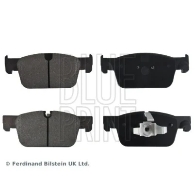 Bild av BLUE PRINT ADBP420020 Jeu de plaquettes frein Essieu avant préparé pour indicateur d&#039;usure avec clip piston VOLVO: XC60 II, V90 II Break, V60