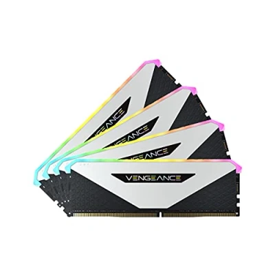 Bild av Corsair Vengeance RGB RT DDR4 3200 32GB CL16 Quad Channel (4 pcs) AMD Optimized Svart med