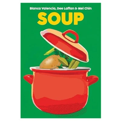 Bild av New Mags SOUP Bok Green, Red 15,5 x 1,2 22 cm