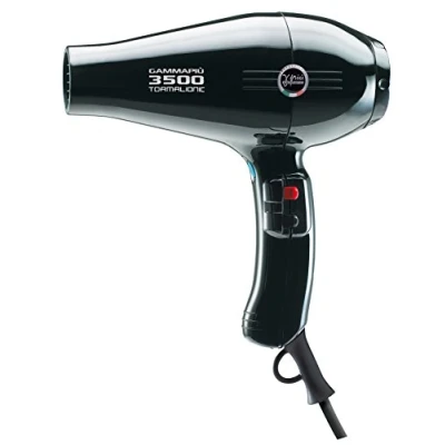 Bild av Gamma Più Professionell hårtork 3 500 kraft. Jongenerator Lätt. Tyst Kraftfull salong Jonteknik. Variabel hastighet. Värmekontroll Lockigt och rakt hår. W 2100 2500. Italienskt uttag