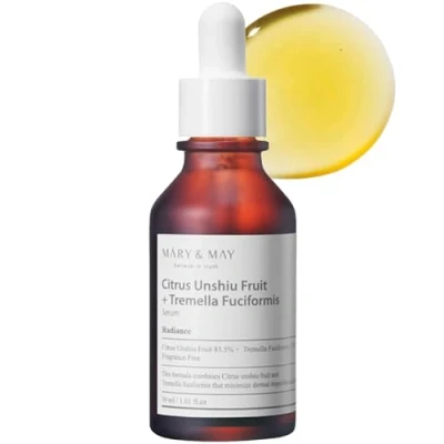 Bild av Mary&amp;May Citrus Unshiu + Tremella Fuciformis Serum