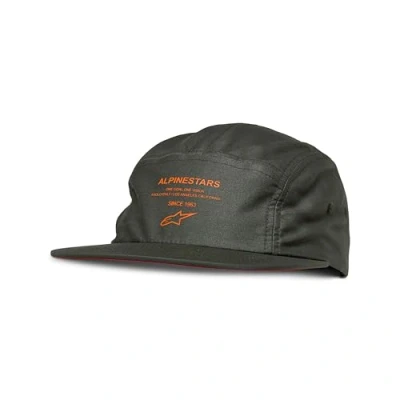 Bild av Alpinestars Grön 5panel Keps Peasy Hat Military 5 Panel @ Hatstore