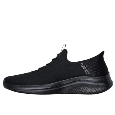 Bild av Skechers Ultra Flex 3.0 Right Away herr Sneaker , Svart mesh trim svart, 39 EU