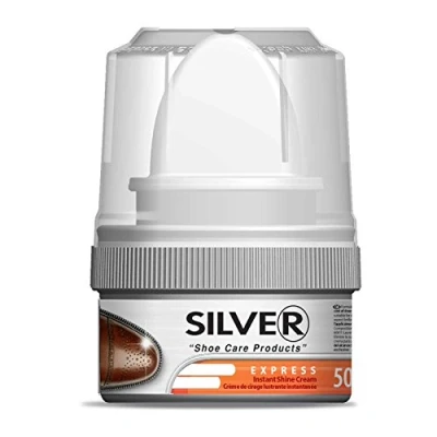 Bild av Silver Show Instant Shine skokräm polish 50 ml svart, Neutral, 50ml